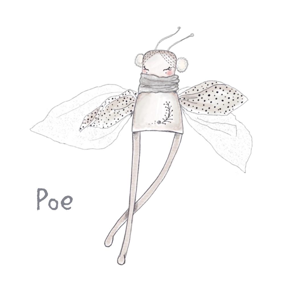 Wall Decal - Pixie - 'Poe' – The Wish Pixies